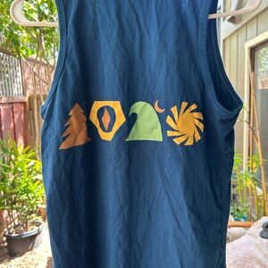 Two Patagonia organic cotton tanks